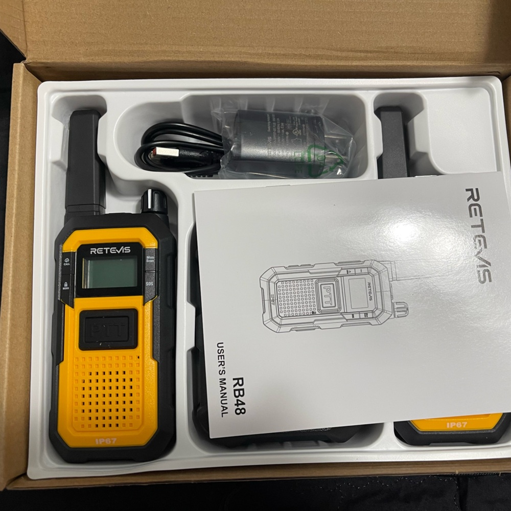 RB48 Yellow Two-Way Radio